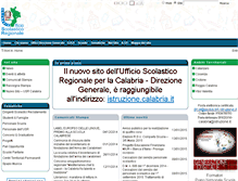 Tablet Screenshot of calabriascuola.it